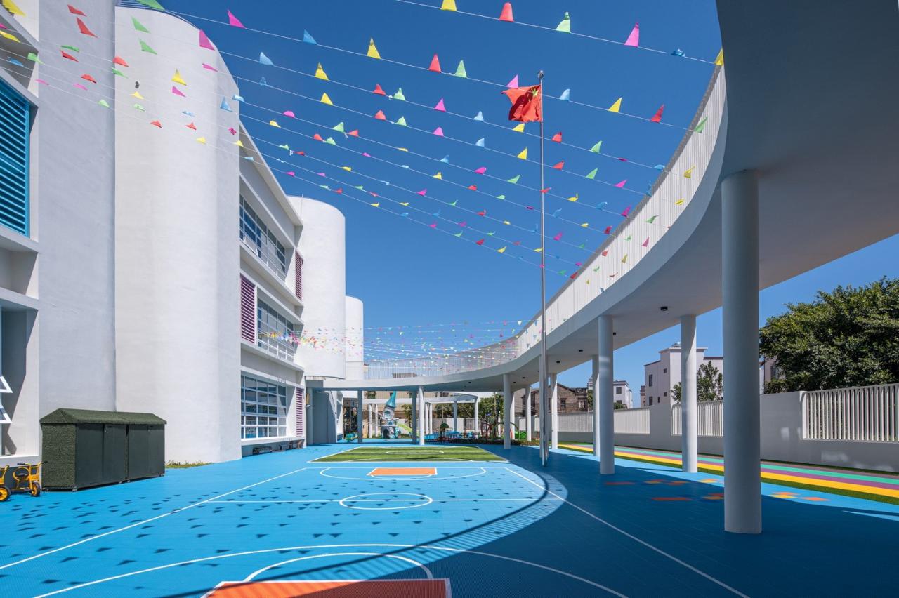 BIM建筑|阳西县沙扒镇书村幼儿园 / 华南理工大学建筑设计研究院