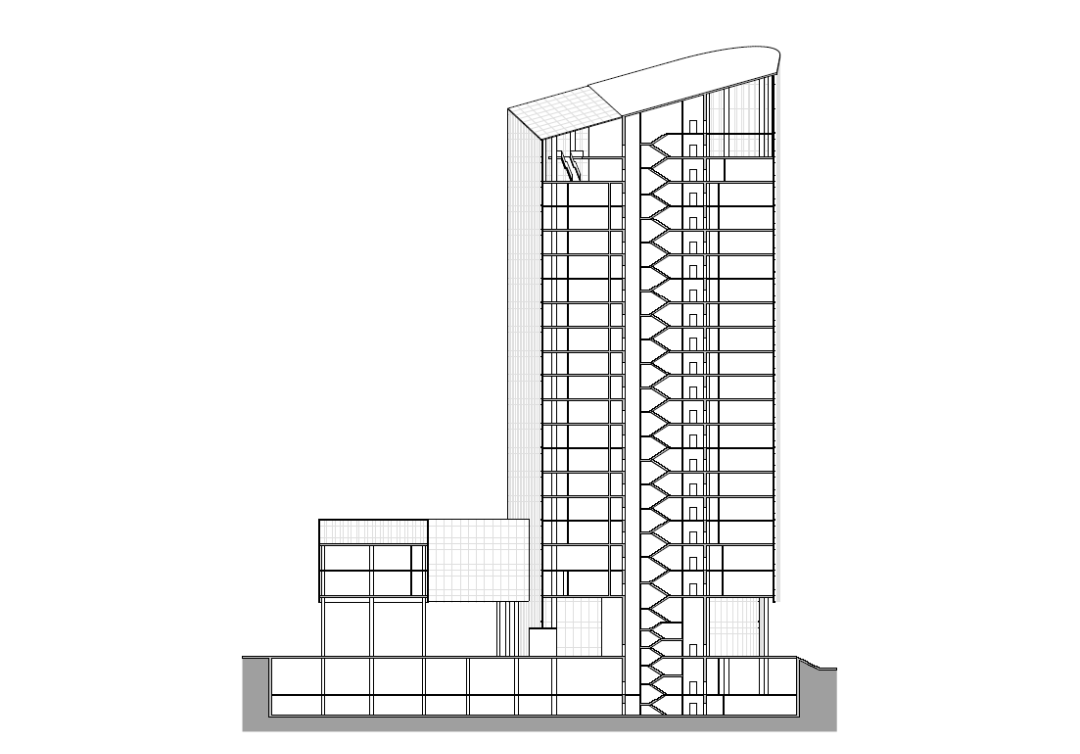BIM建筑|济南中央商务区金石中心 / 盖博建筑设计事务所