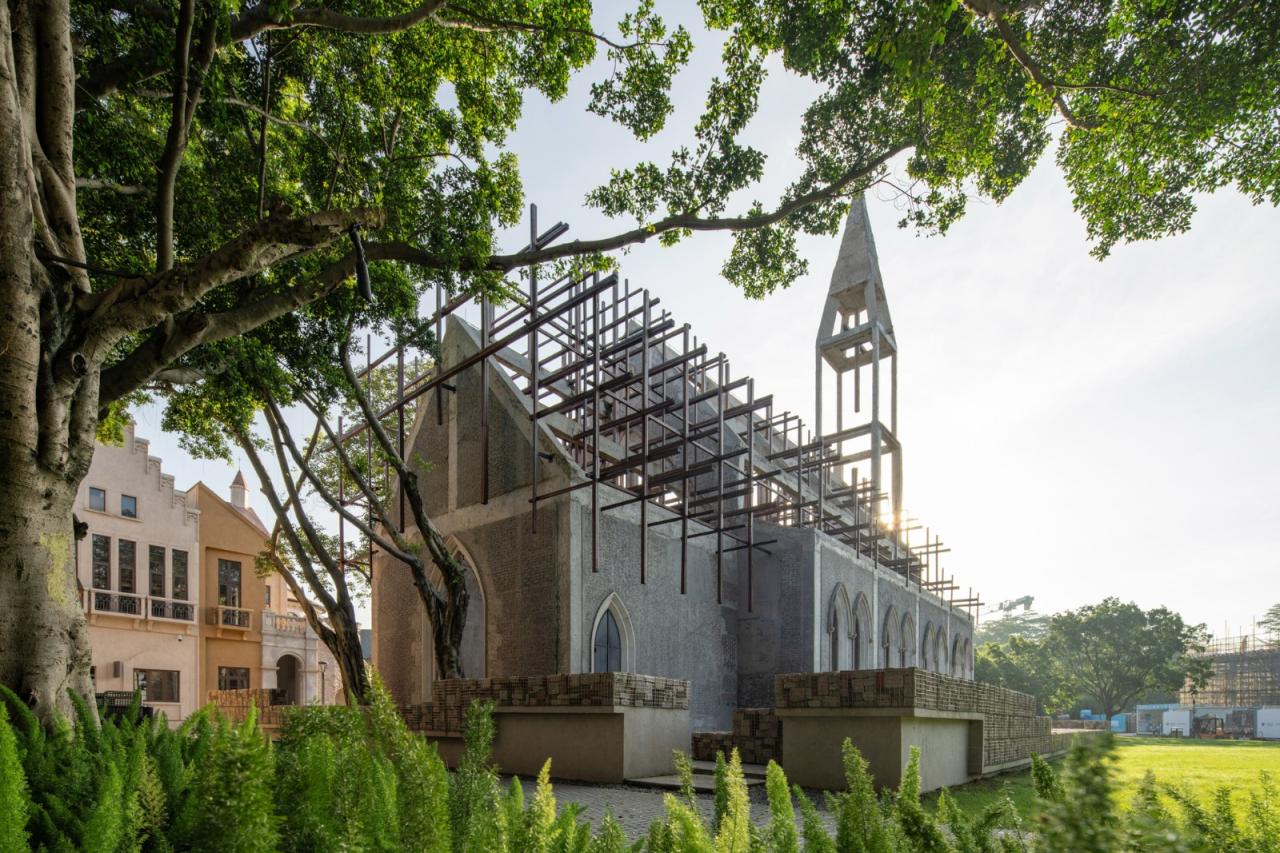 BIM建筑|旧教堂 / 源计划建筑师事务所