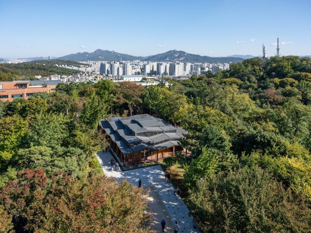 BIM建筑|Odong 公共图书馆 / Unsangdong Architects