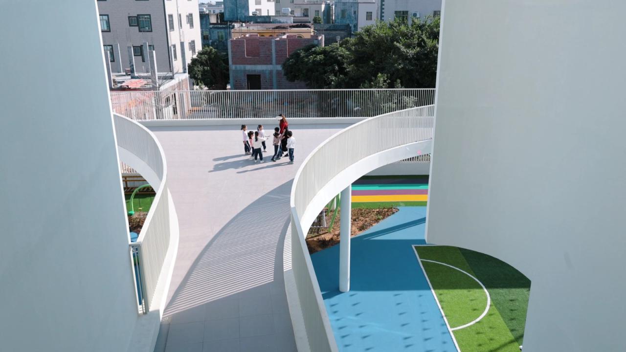 BIM建筑|阳西县沙扒镇书村幼儿园 / 华南理工大学建筑设计研究院