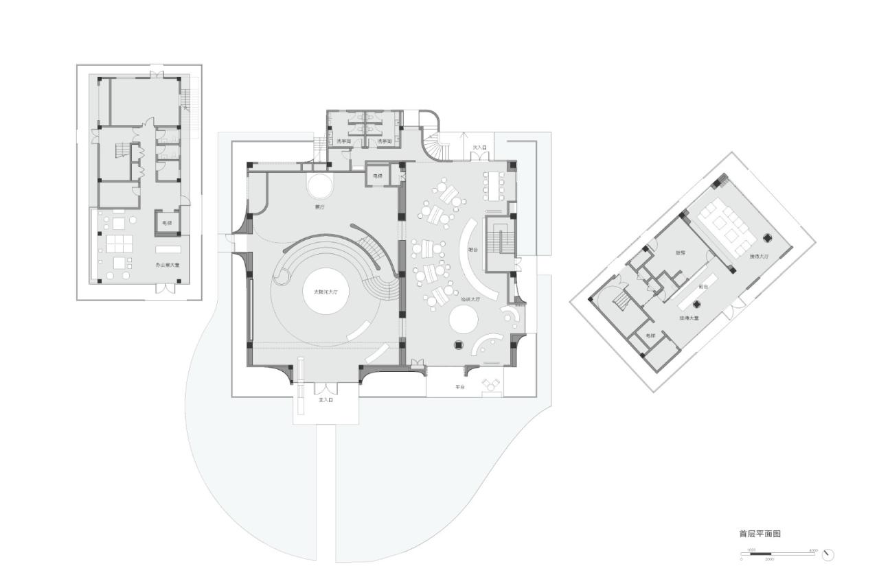 BIM建筑|玉山岚峰：正大太阳河咖啡小镇艺术中心 / Wutopia Lab