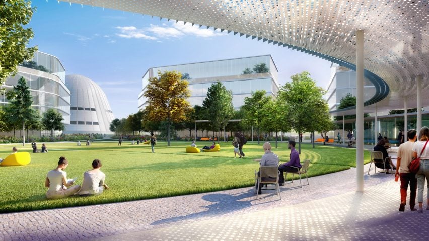 BIM建筑|HOK将设计未来派伯克利航天中心