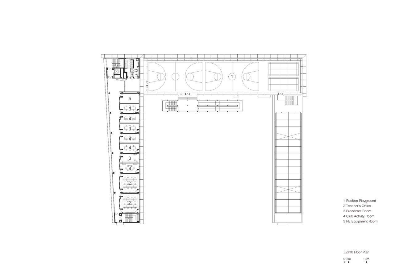 BIM建筑|深圳荔园外国语小学 / 直向建筑