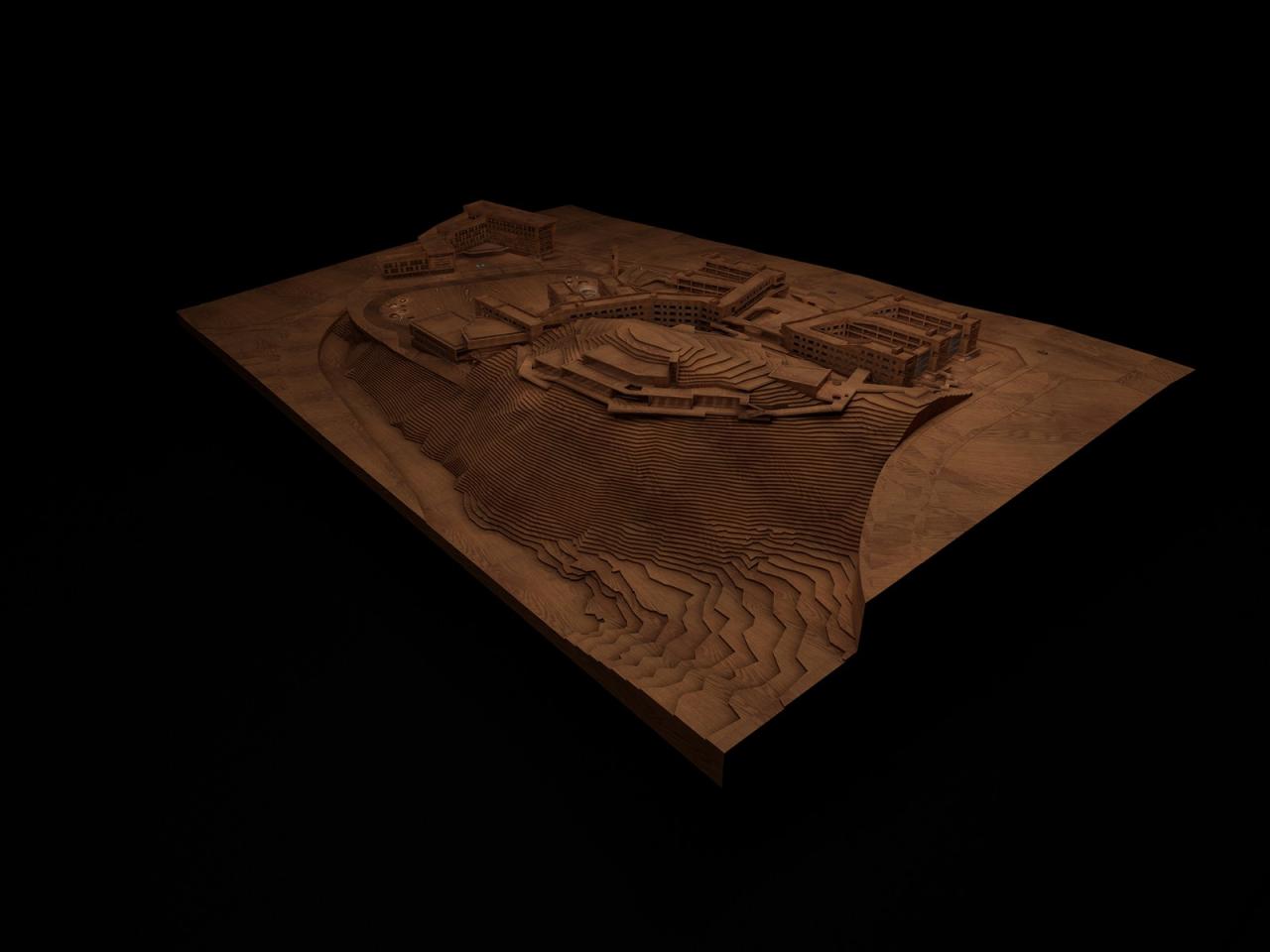 BIM建筑|三峡巴蜀中学：建筑与大地的和谐协奏 / 西筑设计作品