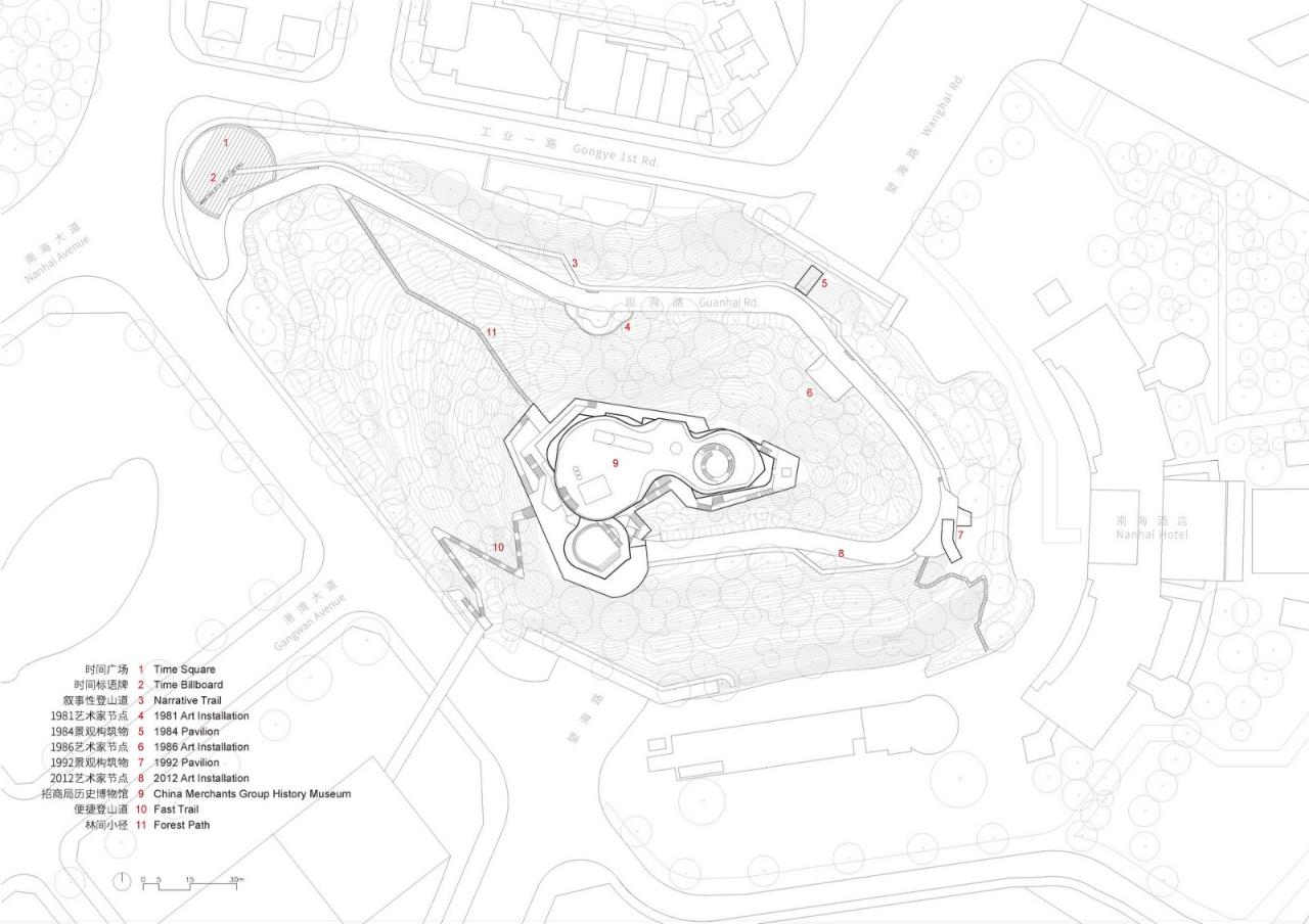 BIM建筑|招商局历史博物馆及微波山公园 / 都市实践