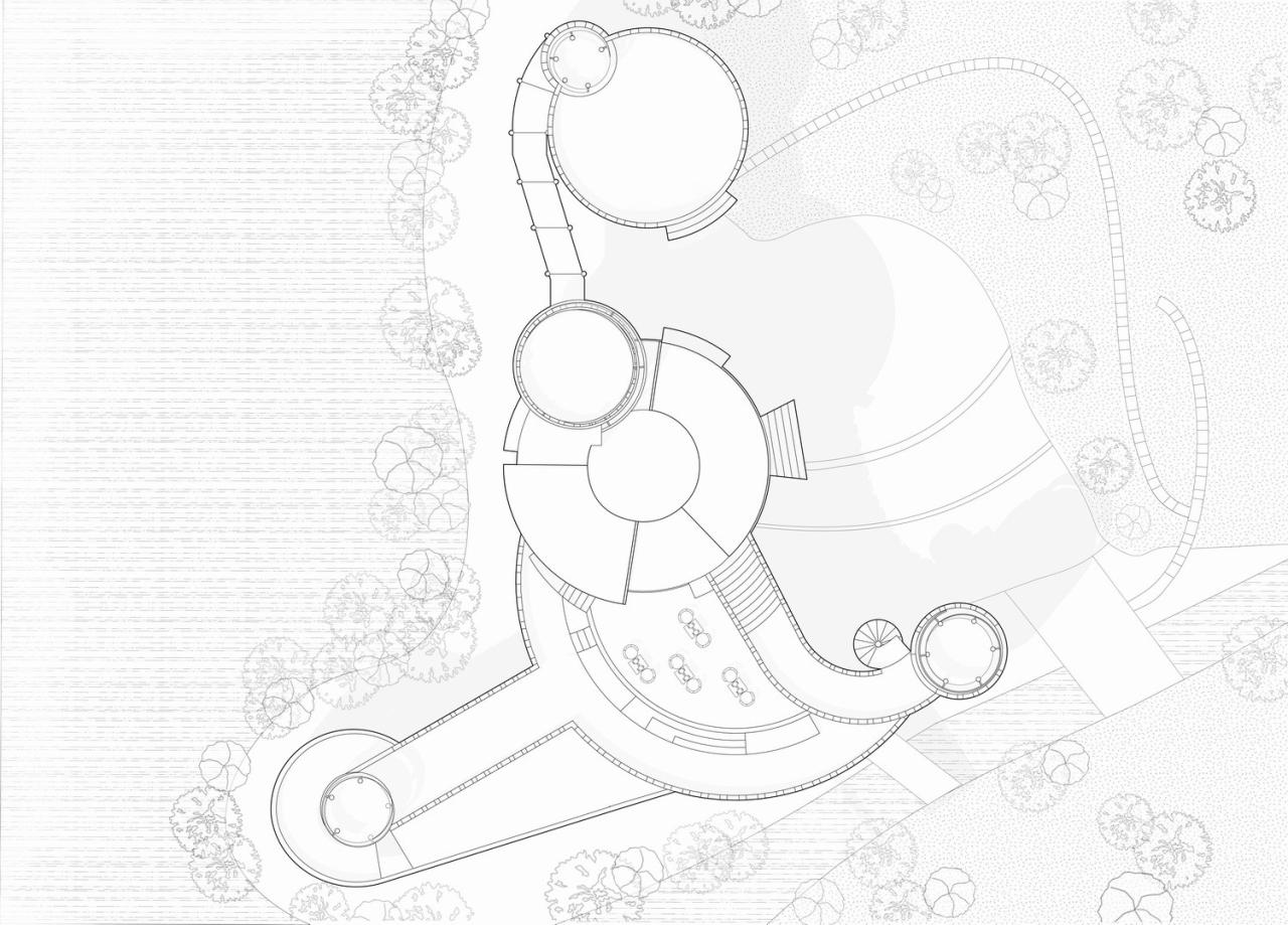 BIM建筑|太湖度假区凤凰台改造 / 平介设计