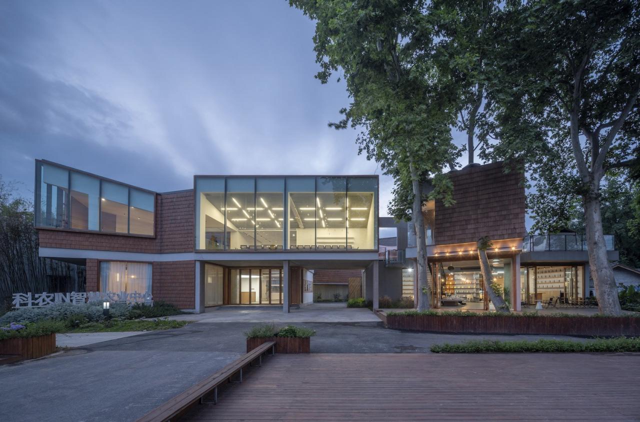 BIM建筑|成都温江榜样青年社区 / MAT 超级建筑事务所