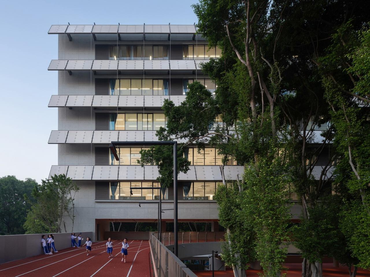 BIM建筑|深圳荔园外国语小学 / 直向建筑