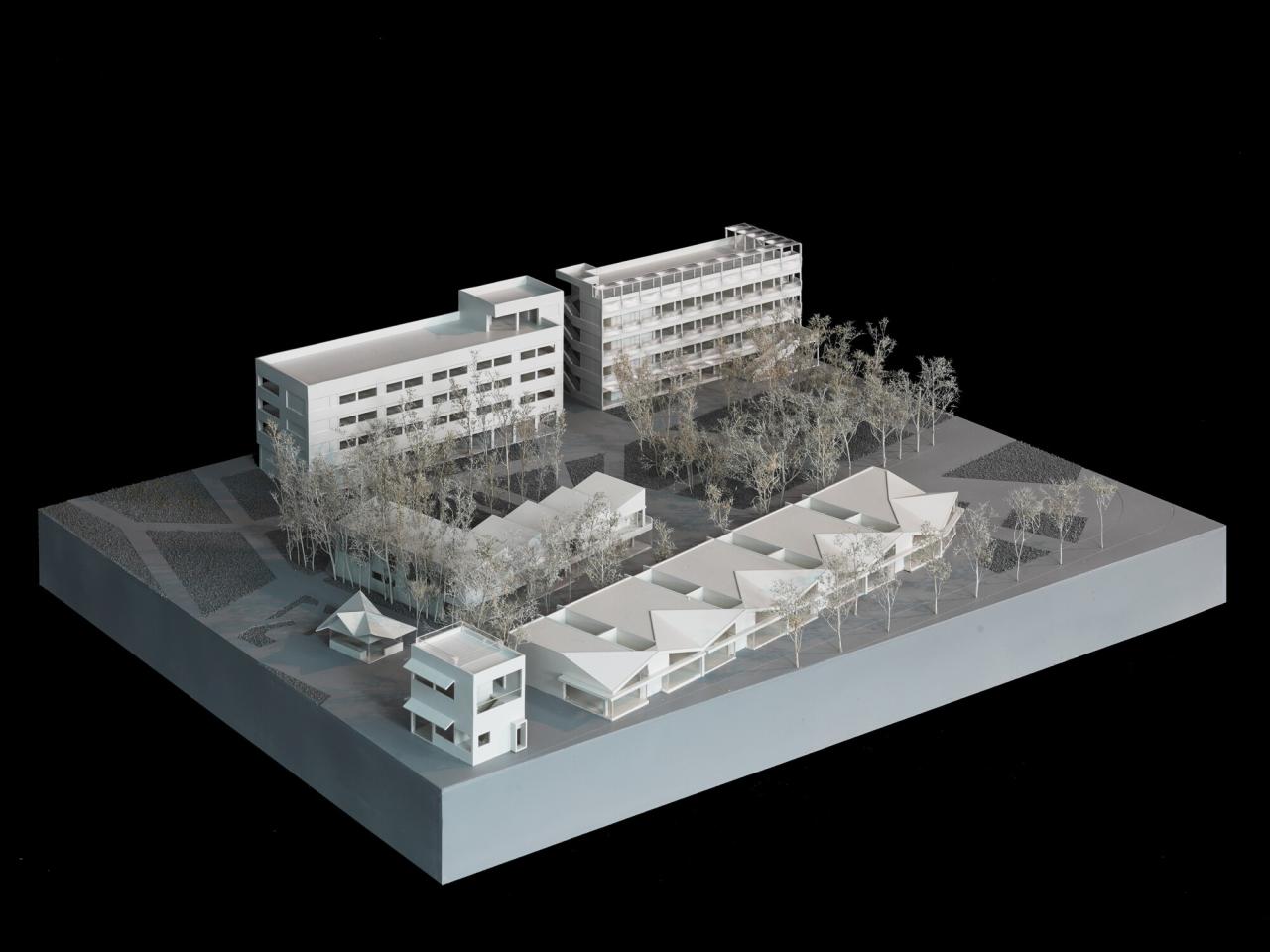 BIM建筑|上海继电器厂改造 / HCCH合尘建筑