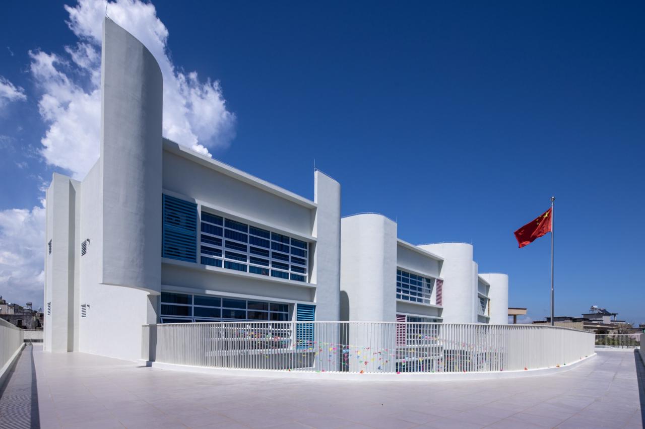 BIM建筑|阳西县沙扒镇书村幼儿园 / 华南理工大学建筑设计研究院