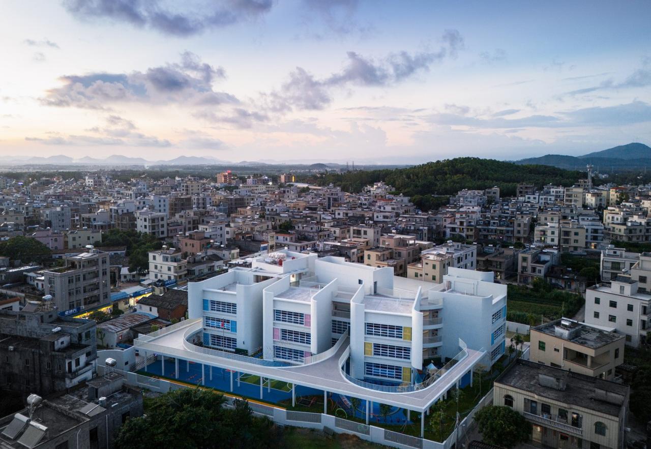 BIM建筑|阳西县沙扒镇书村幼儿园 / 华南理工大学建筑设计研究院