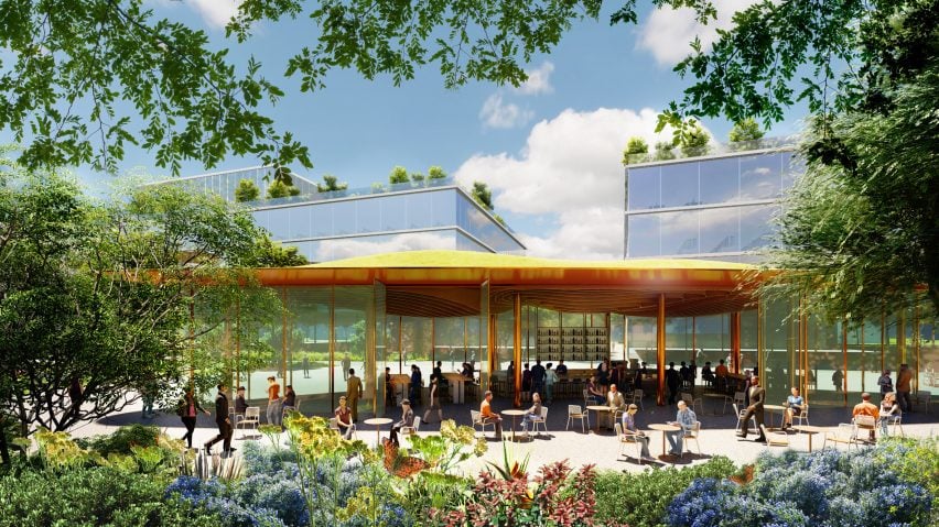 BIM建筑|HOK将设计未来派伯克利航天中心