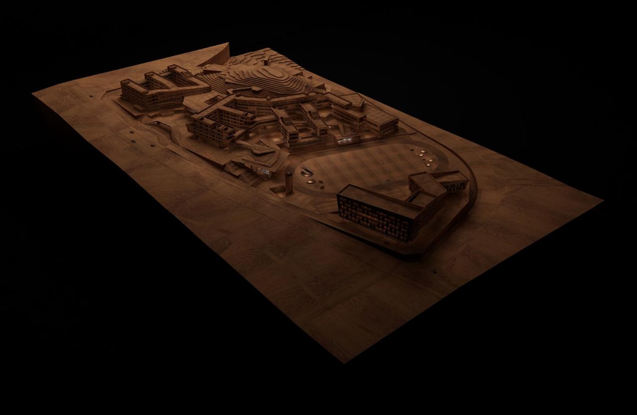 BIM建筑|三峡巴蜀中学：建筑与大地的和谐协奏 / 西筑设计作品