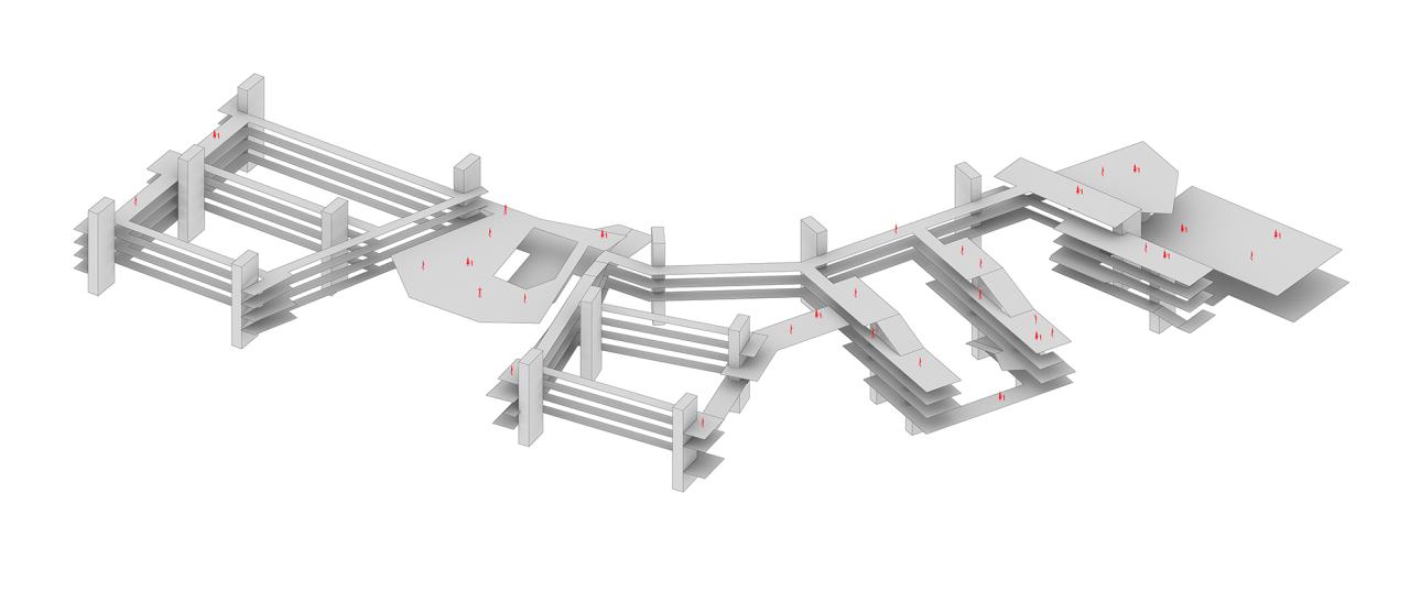 BIM建筑|三峡巴蜀中学：建筑与大地的和谐协奏 / 西筑设计作品