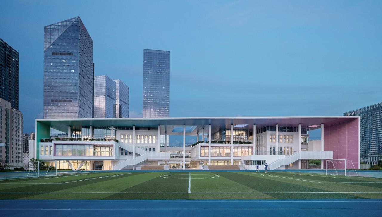 BIM建筑|深圳高级中学（集团）北校区新园 / CAPOL