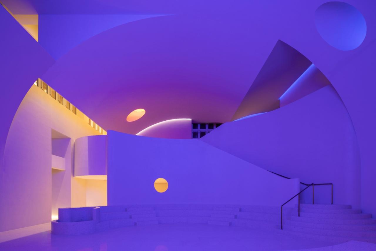 BIM建筑|玉山岚峰：正大太阳河咖啡小镇艺术中心 / Wutopia Lab