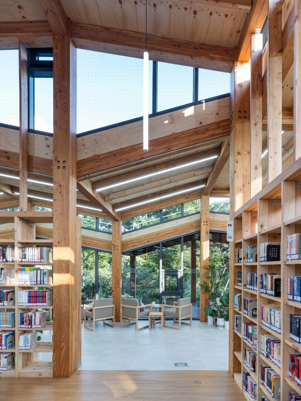 BIM建筑|Odong 公共图书馆 / Unsangdong Architects