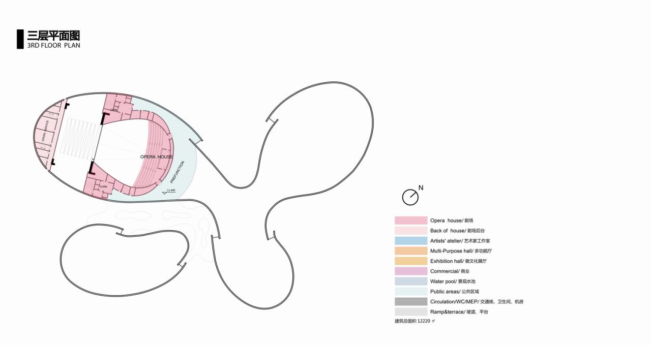 BIM建筑|徽文化艺术交流中心方案设计 / UJ 李思远新作