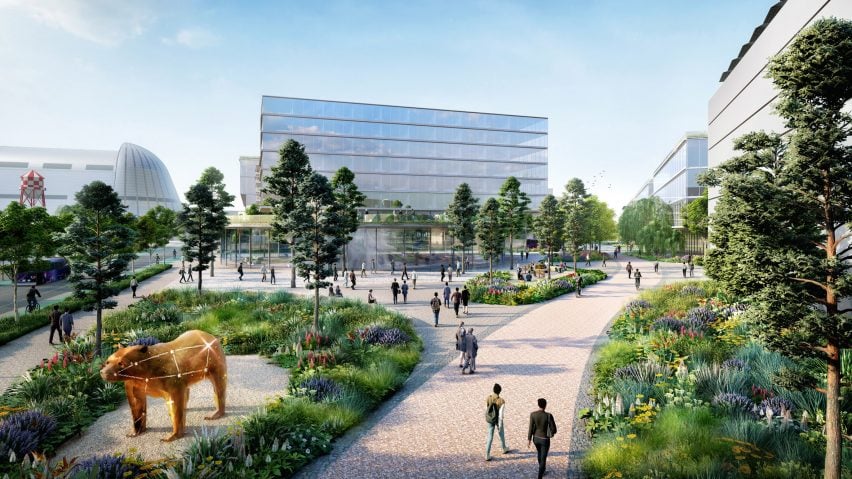 BIM建筑|HOK将设计未来派伯克利航天中心