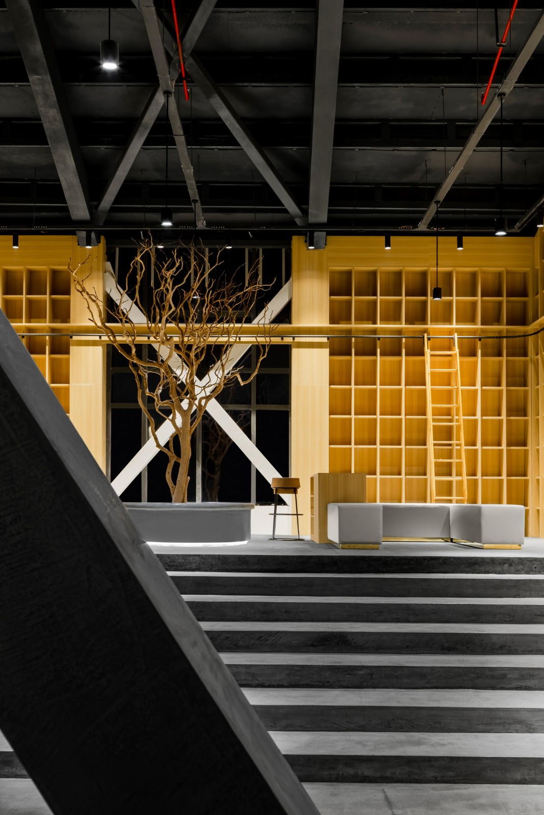 BIM建筑|大周画室及其周边区域改造 / SpActrum 谱观