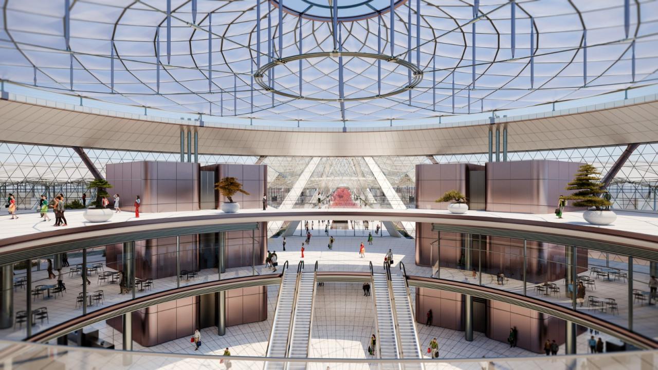 BIM建筑|RSHP 赢得郑州中原国际会展中心二期、国际会议中心及配套酒店项目竞赛