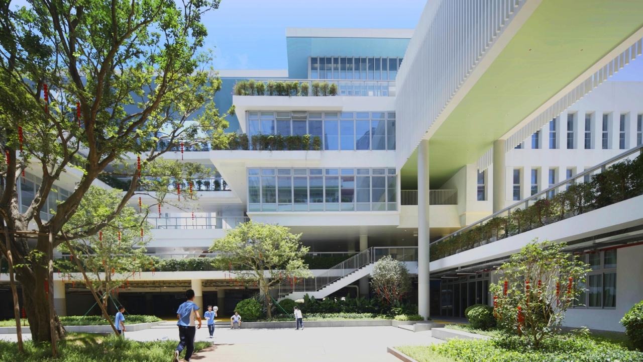 BIM建筑|深圳高级中学（集团）北校区新园 / CAPOL