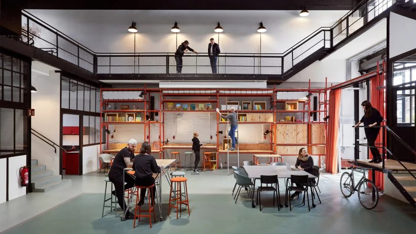 BIM建筑|德温德工作室将汉堡旧工厂改造为办公室