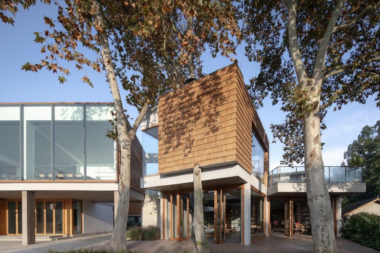 BIM建筑|成都温江榜样青年社区 / MAT 超级建筑事务所