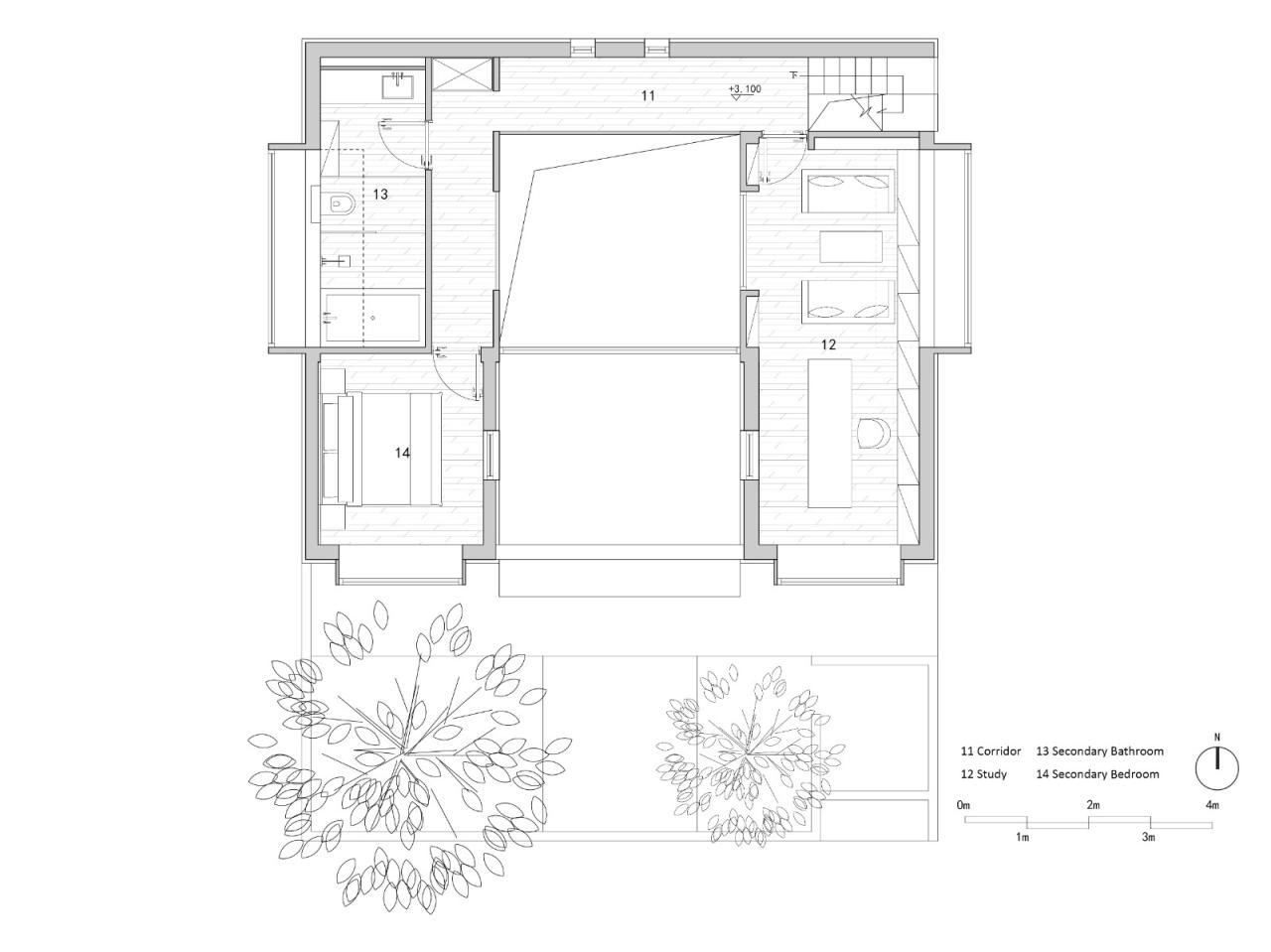 BIM建筑|母亲住宅 / CPLUS