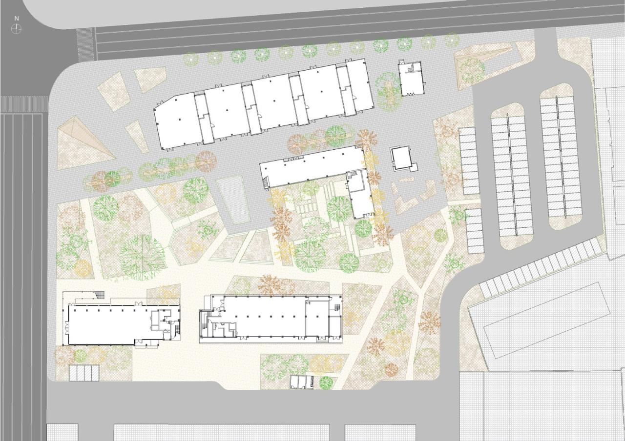 BIM建筑|上海继电器厂改造 / HCCH合尘建筑