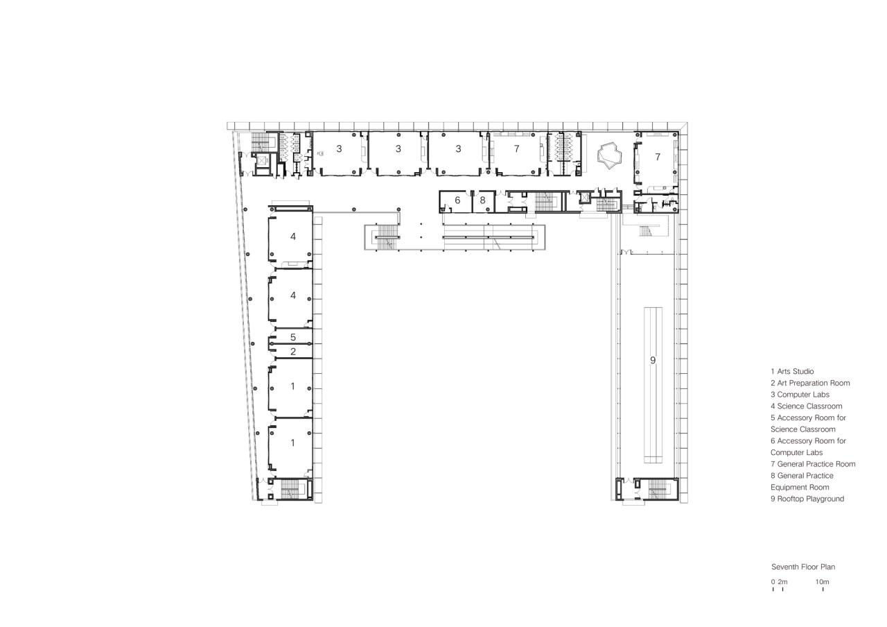 BIM建筑|深圳荔园外国语小学 / 直向建筑