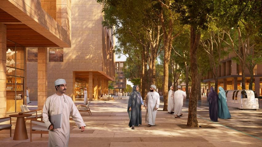 BIM建筑|SOM为马斯喀特做城市规划