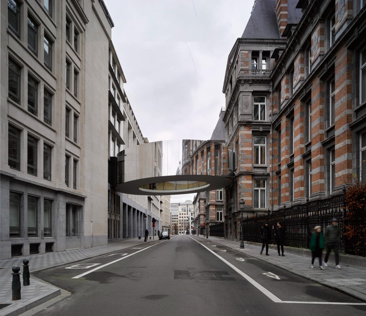 BIM建筑|Tondo 人行天桥 / OFFICE Kersten Geers David Van Severen