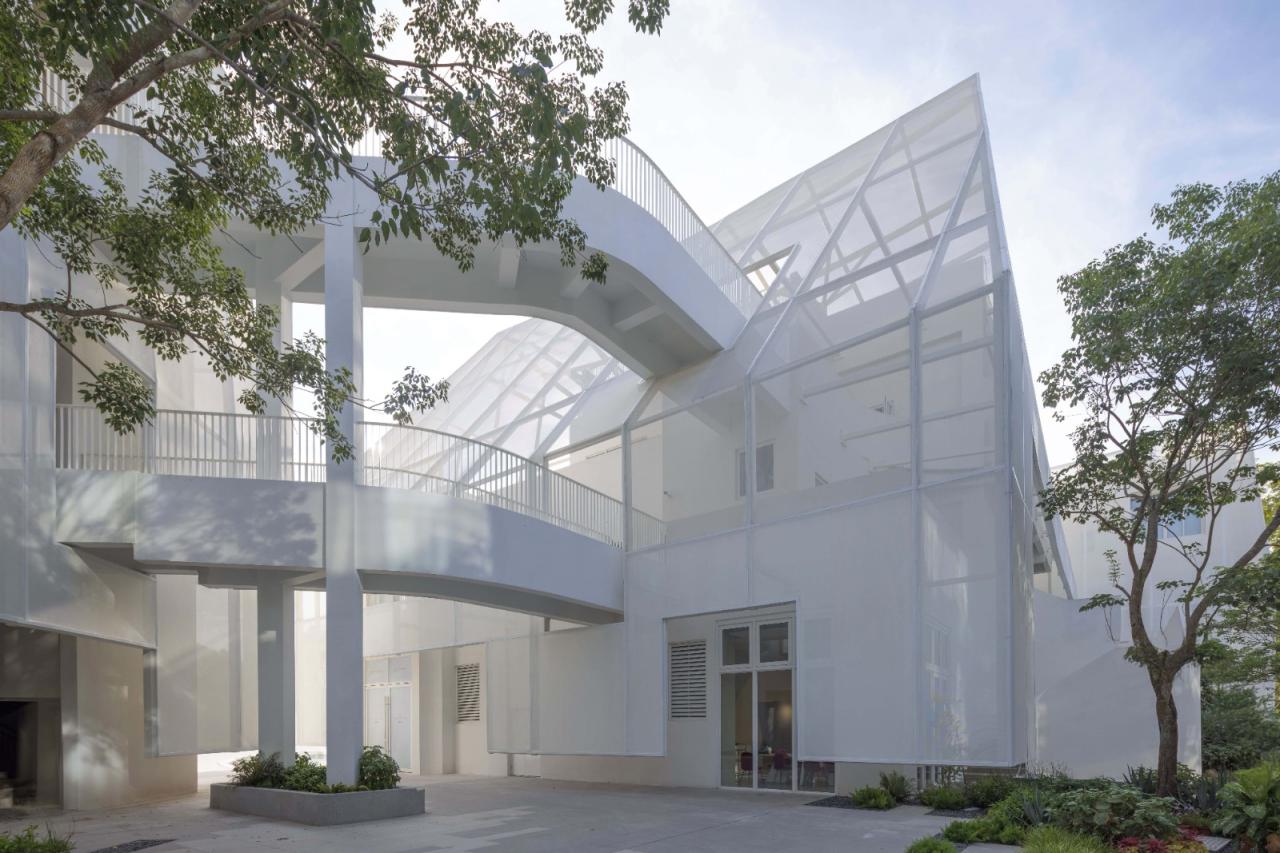 BIM建筑|玉山岚峰：正大太阳河咖啡小镇艺术中心 / Wutopia Lab