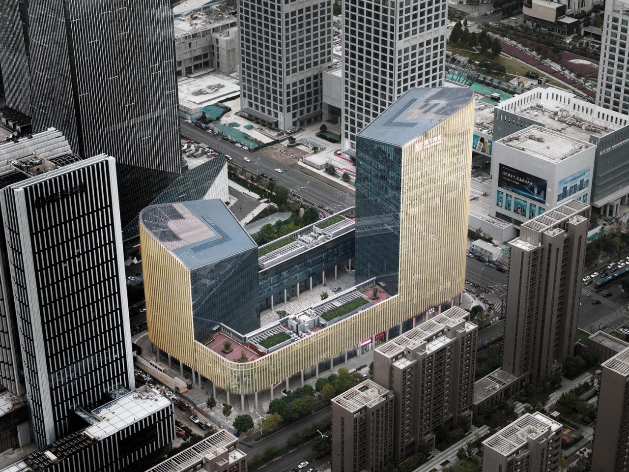 BIM建筑|济南中央商务区金石中心 / 盖博建筑设计事务所