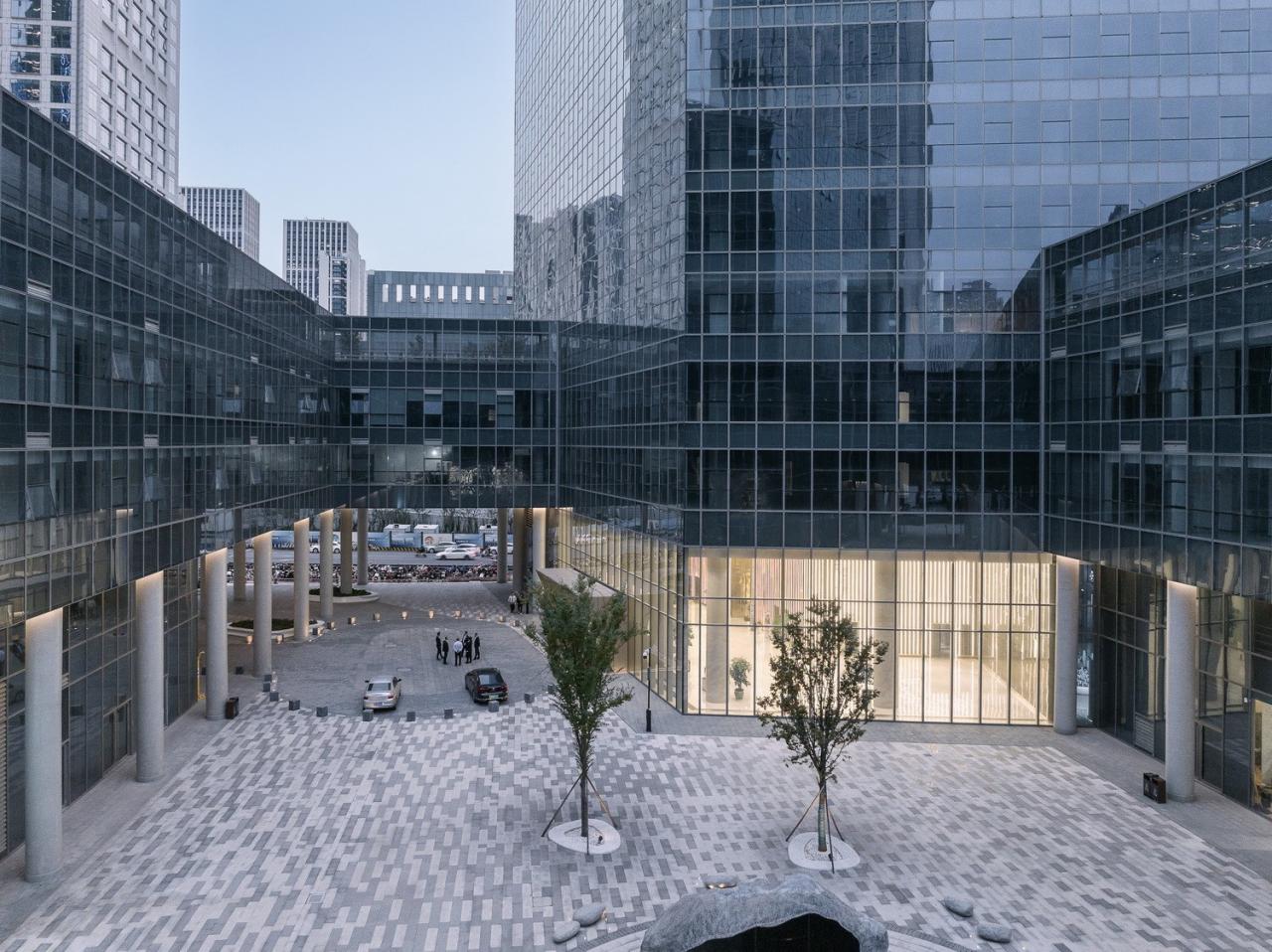 BIM建筑|济南中央商务区金石中心 / 盖博建筑设计事务所