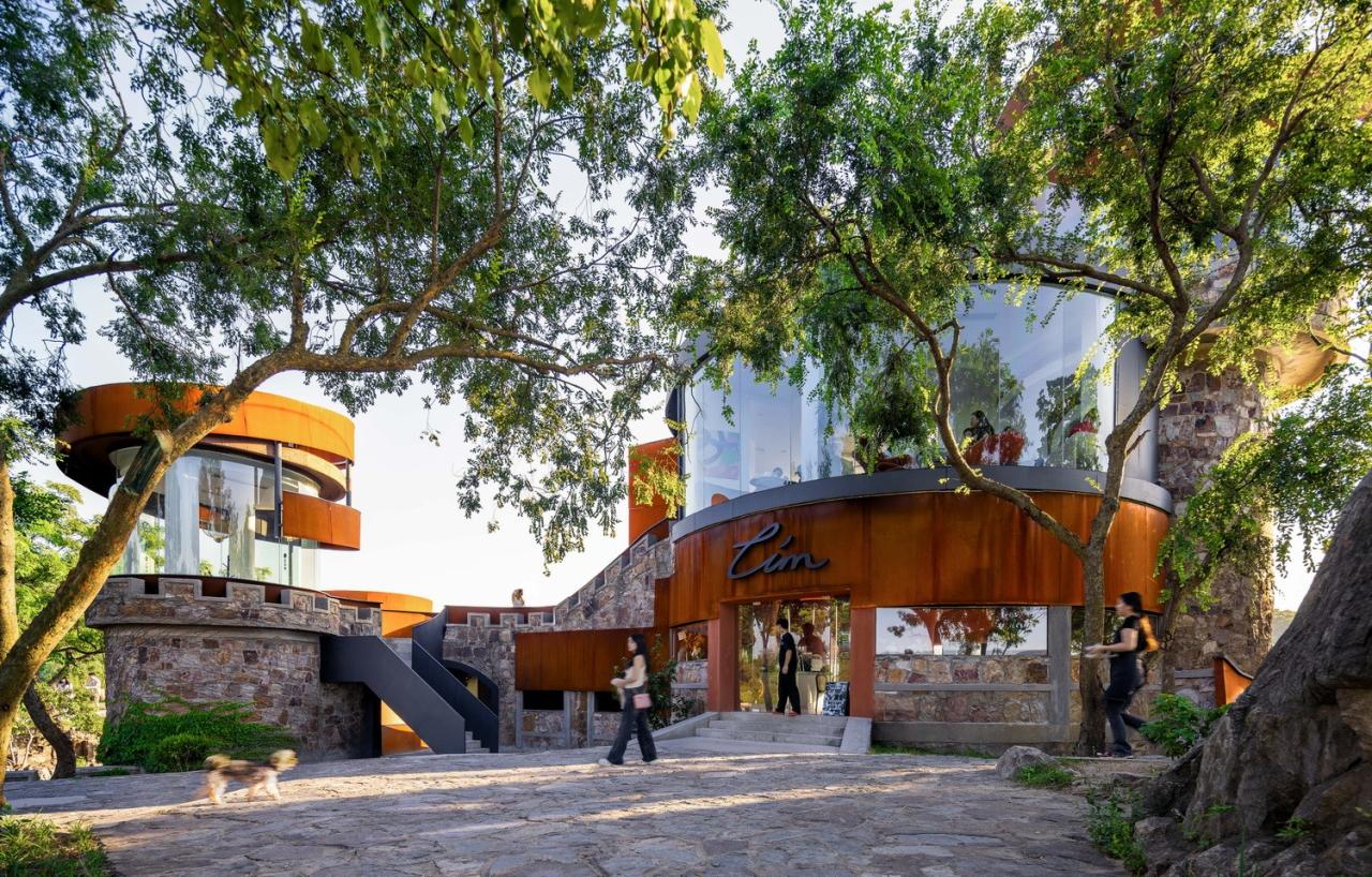 BIM建筑|太湖度假区凤凰台改造 / 平介设计