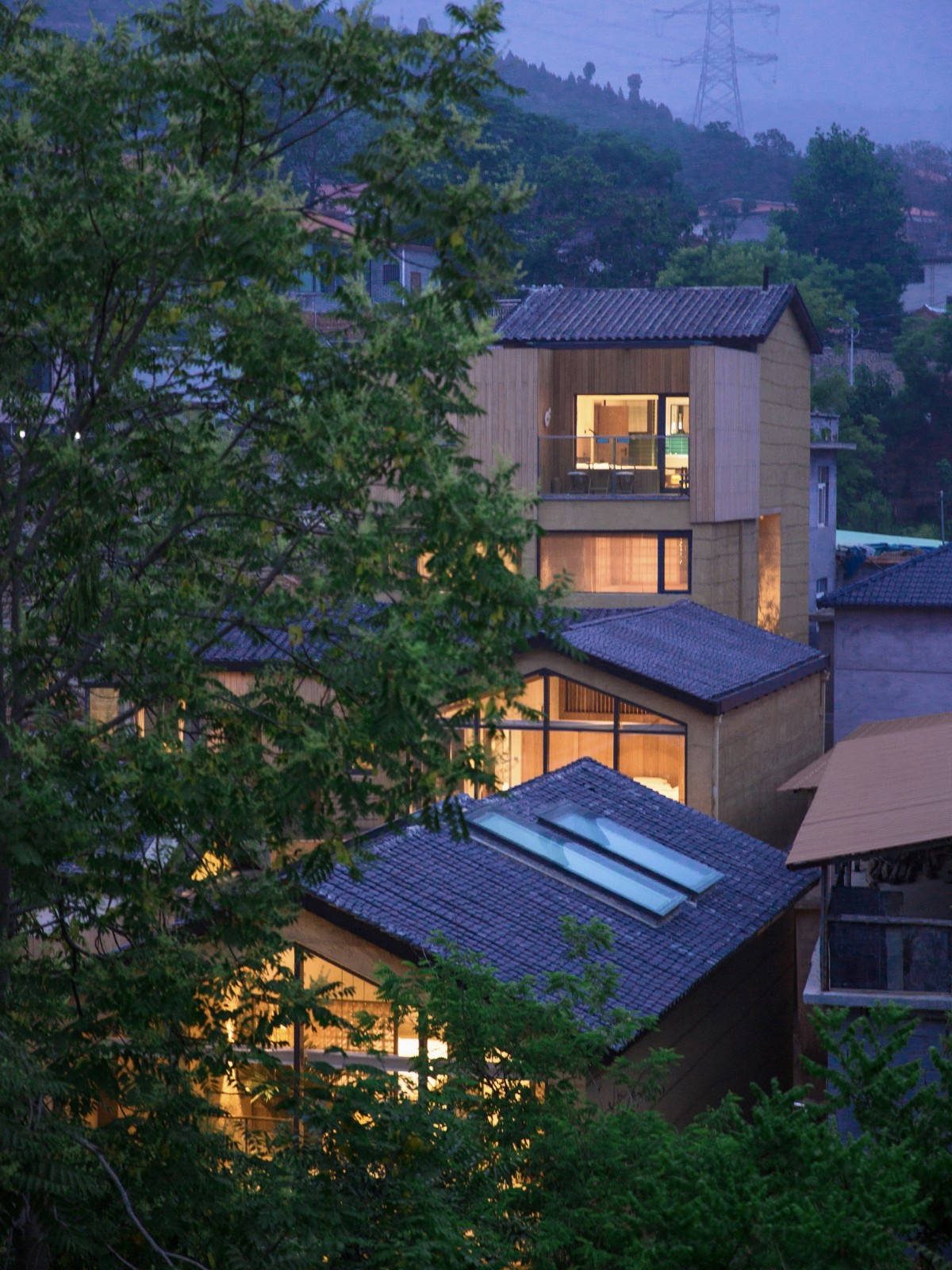 BIM建筑|以景为据：济南东泉村民宿集群设计 / GW空间设计