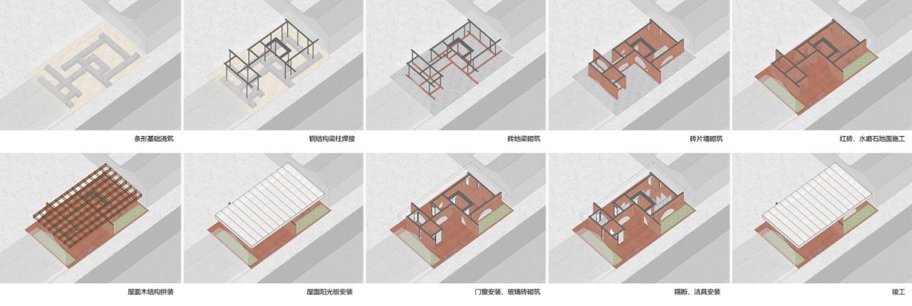 BIM建筑|留坝老街红砖公厕 / 尌林建筑设计事务所