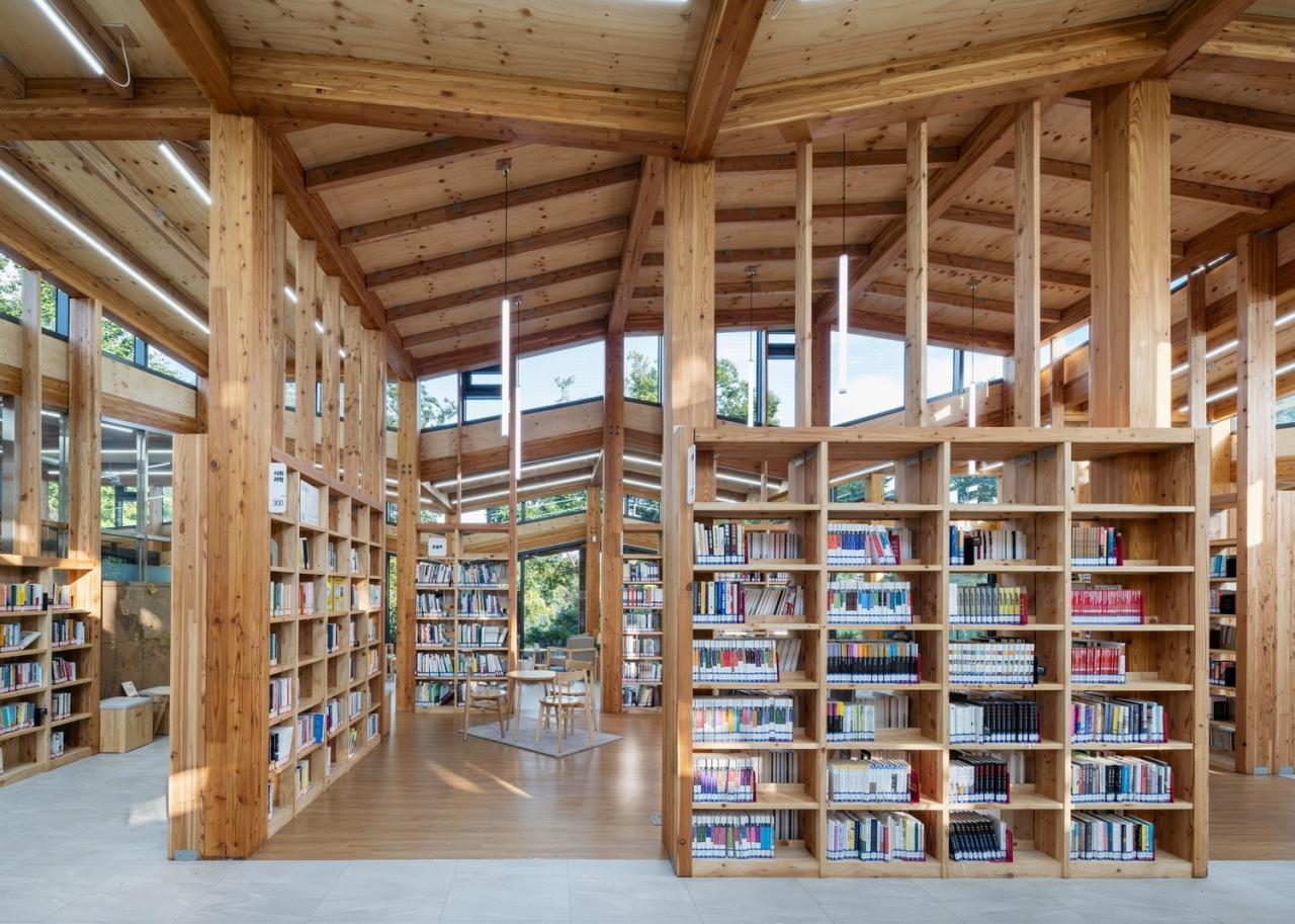 BIM建筑|Odong 公共图书馆 / Unsangdong Architects