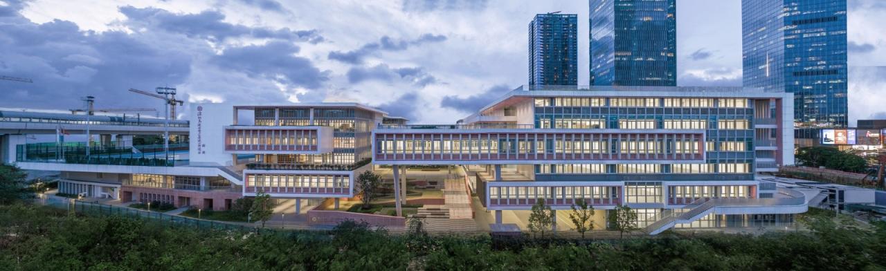 BIM建筑|深圳高级中学（集团）北校区新园 / CAPOL