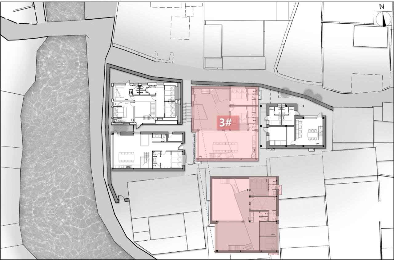 BIM建筑|以景为据：济南东泉村民宿集群设计 / GW空间设计