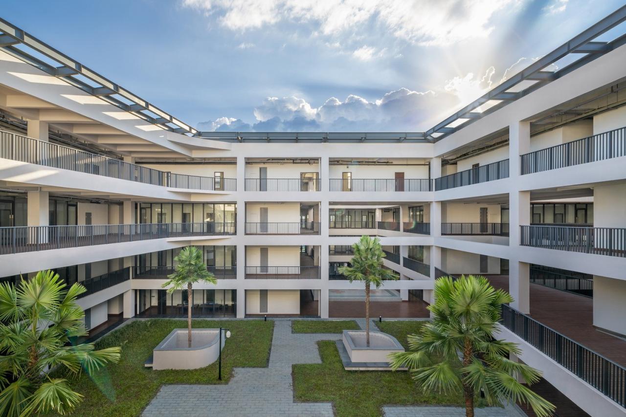 BIM建筑|北京大学附属中学海口学校 / Crossboundaries