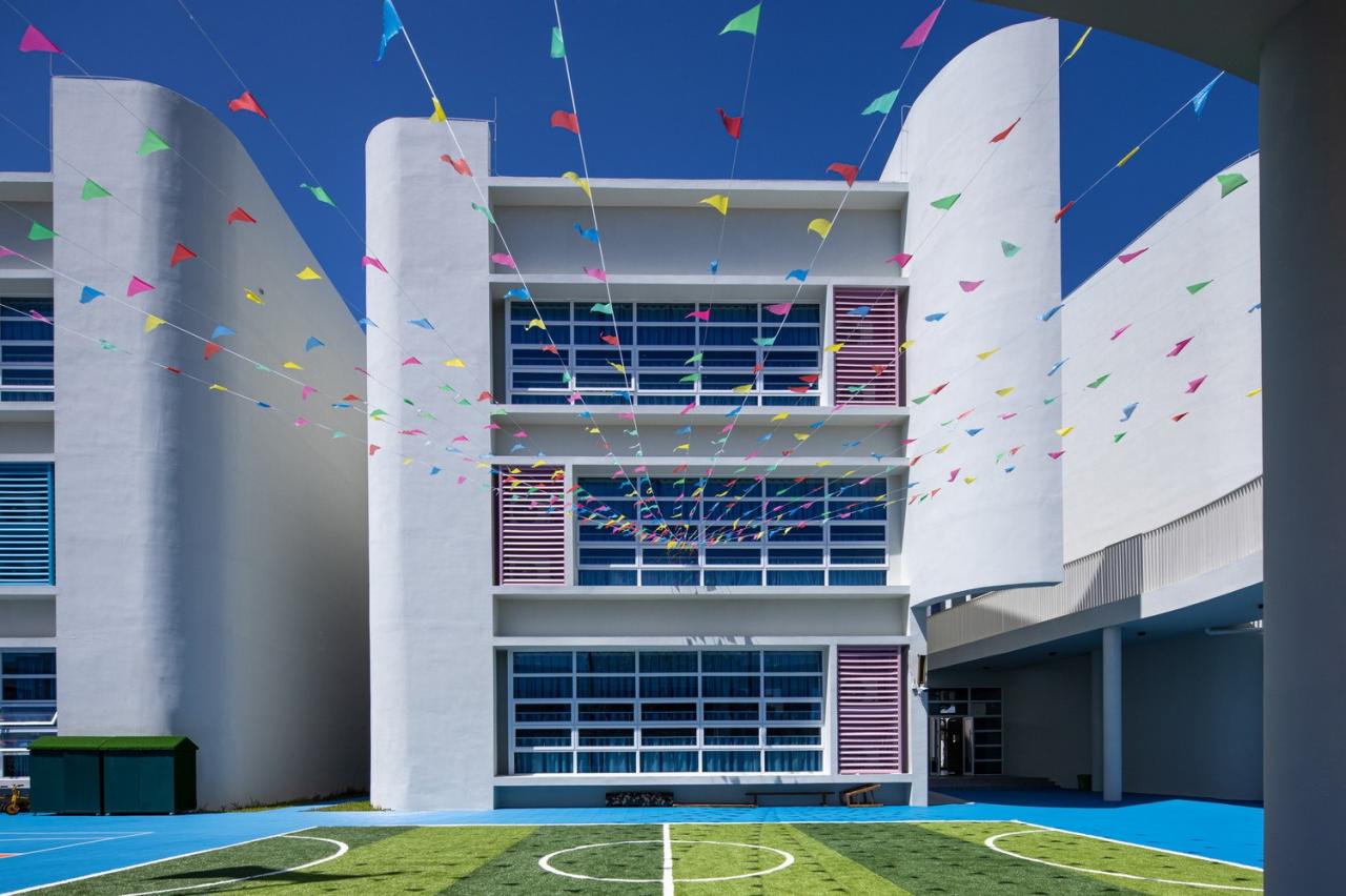 BIM建筑|阳西县沙扒镇书村幼儿园 / 华南理工大学建筑设计研究院