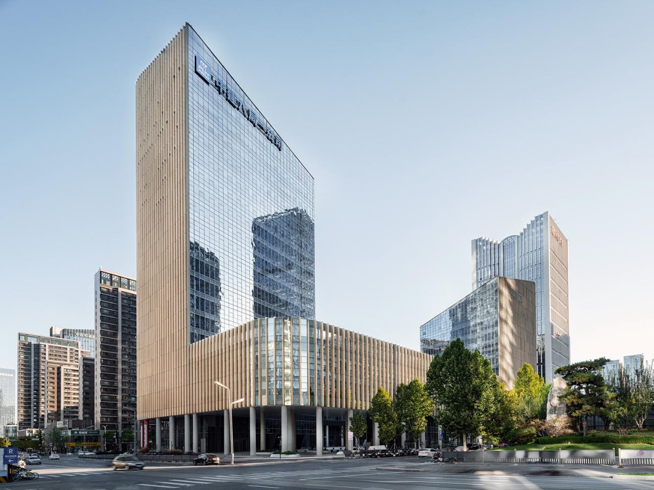 BIM建筑|济南中央商务区金石中心 / 盖博建筑设计事务所