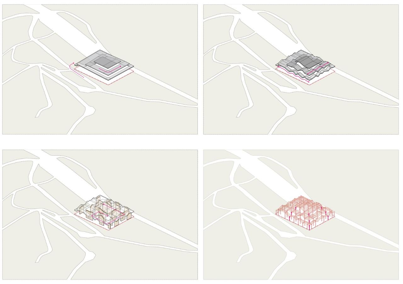 BIM建筑|Odong 公共图书馆 / Unsangdong Architects