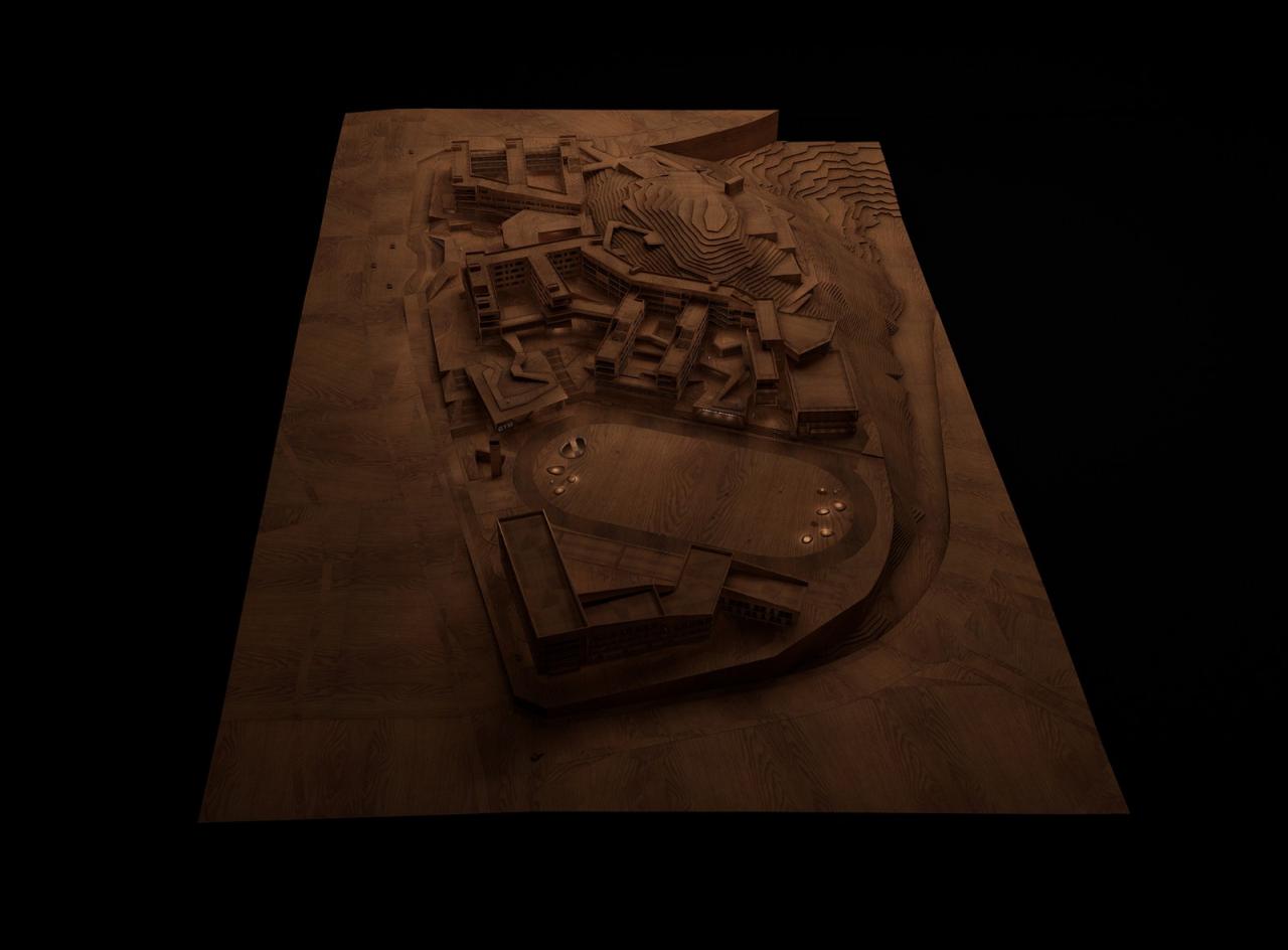 BIM建筑|三峡巴蜀中学：建筑与大地的和谐协奏 / 西筑设计作品