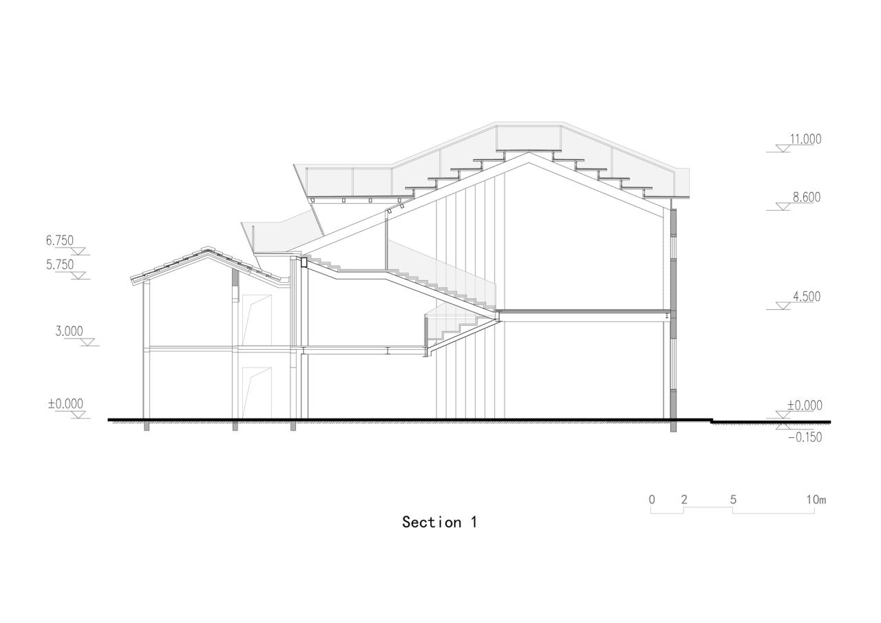 BIM建筑|大周画室及其周边区域改造 / SpActrum 谱观