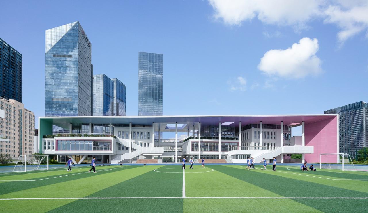 BIM建筑|深圳高级中学（集团）北校区新园 / CAPOL